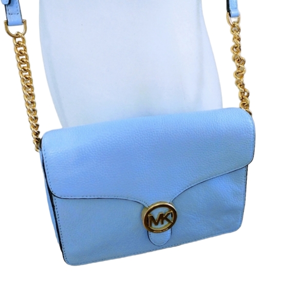 Michael Kors Vanna Leather Crossbody Bag - Picture 6 of 15